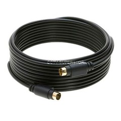 S Video Cable 4 PIN Monitor S-Video SVHS Male VCR Camcorder 6FT 12FT 25FT lot
