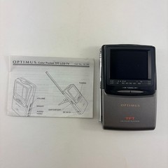 OPTIMUS TFT Active Matrix LCD Color Mini TV UHF and VHF Portable Hand Held Small