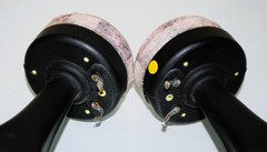 vintage pair of Utah Metal Horn Speakers 7.2 DCR