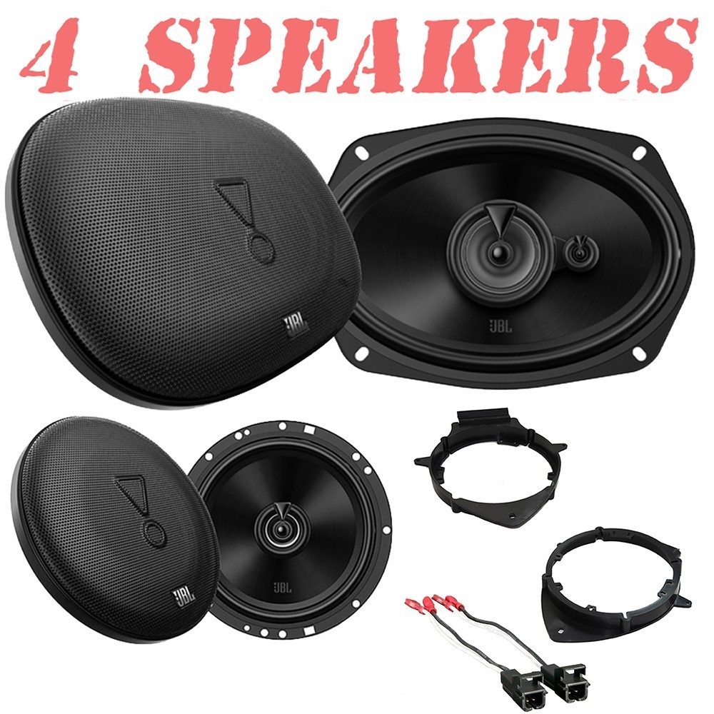 NEW JBL Speakers Front 6.5″ 480W | Rear 6×9″ 560W | for 2005-2010 Chevy Cobalt
