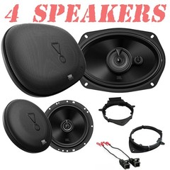 NEW JBL Speakers Front 6.5″ 480W | Rear 6×9″ 560W | for 2005-2010 Chevy Cobalt