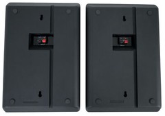 2 Rockville RockSlim Black Home Theater 5.25″ 240w Easy Wall Mount Slim Speakers