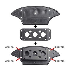 Haloview Backup Camera Bracket Adapter Compatible with PreWired RVs