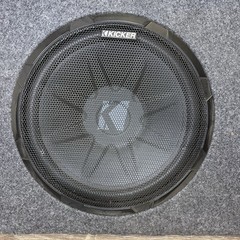 KICKER BassStation 10in Enclosed Powered Car Audio Subwoofer w Enclosure 11PT250