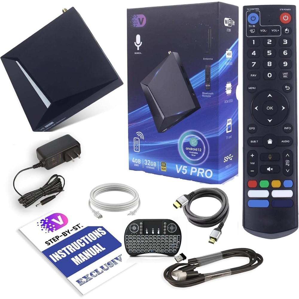 Vseebox V5 Pro Media 2025 Newest Version – Official Authorized Distributor
