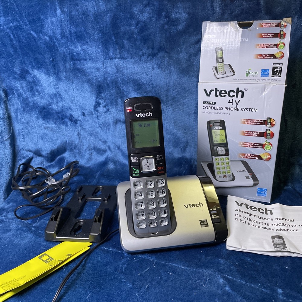 VTech CS6719 Wireless Phone with Caller ID, Call Waiting