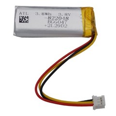 3.8V 1000mAh Li Lipo Battery 822048 3Pin2.0 For Roku Pro Voice Remote Controller