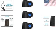 NuForce & ISOtunes PRO Memory Foam Tips | Superior Comfort