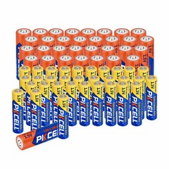 AA/AAA Batteries 1.5V 40x AA EN91 Alkaline + 40x AAA E92 Zinc-Carbon for Remote