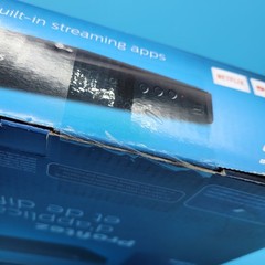 PHILIPS BDP2501 Blu-ray/DVD Player/Streaming Apps~HDMI Cable NOT Included~NEW!