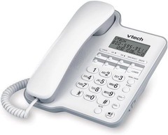 VTech CD1153 Corded, Table Top Speakerphone w/ Caller ID, 60 Number Caller ID