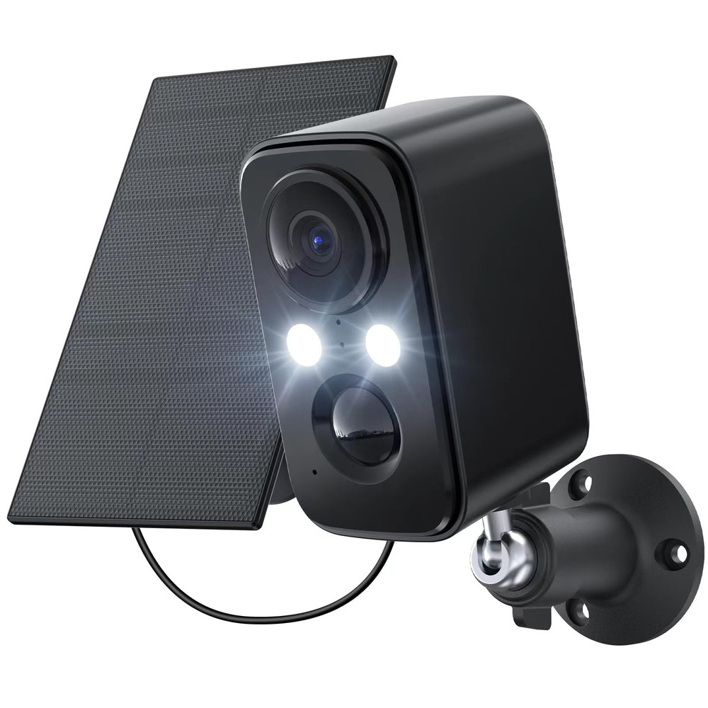 Wireless Security Camera For Home Outdoor Security, Solar/Battery Powered 2K HD