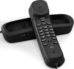 Easy-to-Use Corded Telephone with 13 Speed Dials & Caller ID – Wall-Mountable