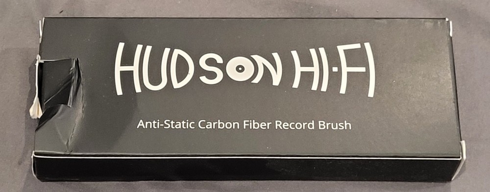 Hudson Hi-Fi Carbon Fiber Record Cleaner Brush – Anti-Static Deep Groove Cleaner