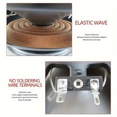 6″ X 9″ 5-way Car Audio Stereo Speakers: 1200W Max Watts Coaxial Pair 6×9-in NEW