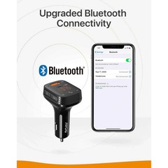 Anker Roav T2 Bluetooth FM Transmitter & Charger SmartCharge IQ 3.0