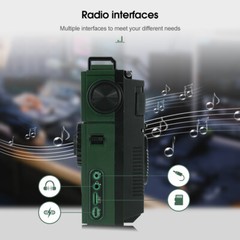 TR113 Shortwave Radio SSB Radio AM FM LW WB VHF UHF AIR CB Radio With Bluetooth
