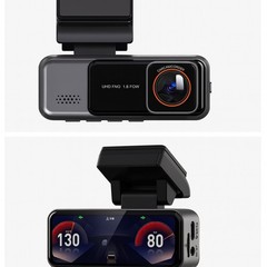 Dash Cam 4K Front & Rear Dash Camera w/ GPS WiFi | 64GB Included