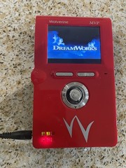 Wolverine MVP 9000 80GB Multimedia Player Digital Audio Photo Video Storage Red