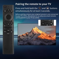 New Replacement BN59-01385A Solar Voice Remote For Samsung QLED QLED 4K 8K TVs