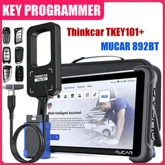 MUCAR 892BT +THINKCAR TKEY101 Car Smart Key Programmer All Key Lost W/ 6 Remotes