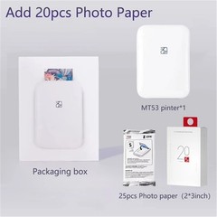 Small Wireless Bluetooth Multifunctional Color Photo Printer