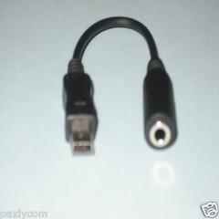 Mini USB to 3.5MM Adapter Jack Plug MOTOROLA V3V3i Cable V 3 Headset Audio