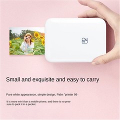Small Wireless Bluetooth Multifunctional Color Photo Printer