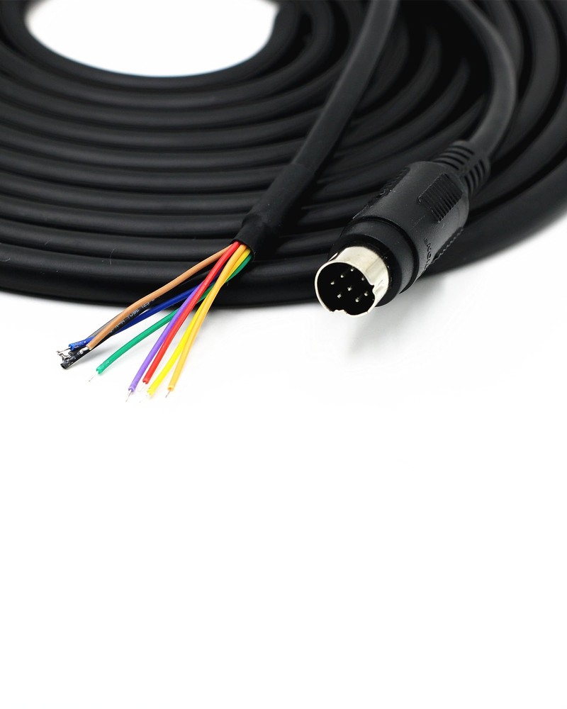 Mini-8P Cable ,Mini DIN 8 pin Male MD8 to Wire End Connecter Adapter Cable for P