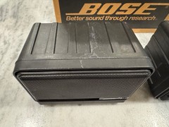 Bose 151 Indoor Outdoor Extreme Weather Proof Speakers Only!! Black Used !!