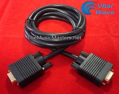 15′ ft VGA SVGA Cable M-M PC Video Monitor Projector Display HQ Cord Wire VWLTW