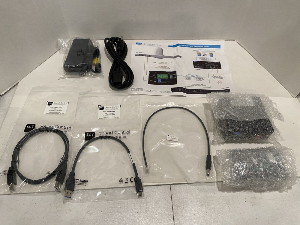 Sound Control Technologies RCU2S-CE & HE Kit Camera And Head Units New Open Box