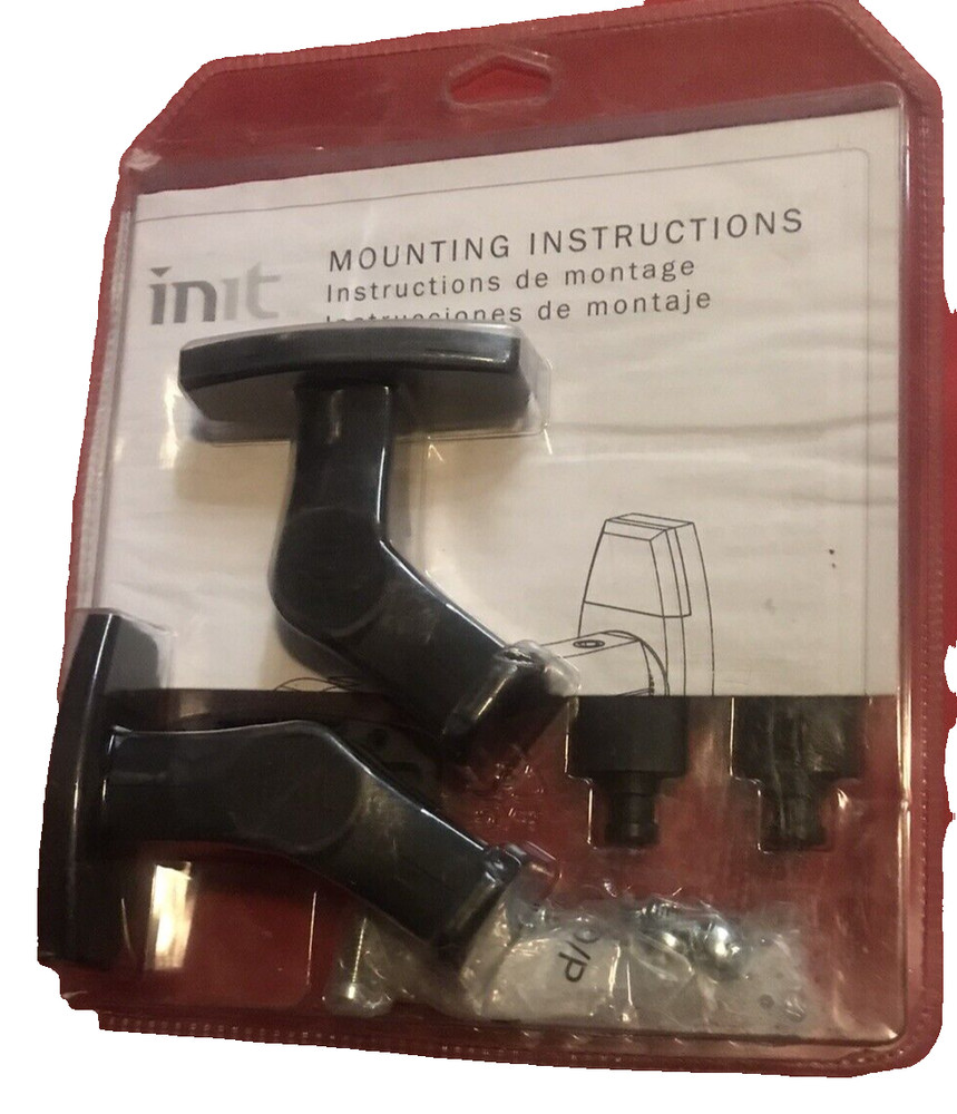Init Home Theater Speaker Mounts NT-SWM2B Black Mount to Wall or Ceiling New