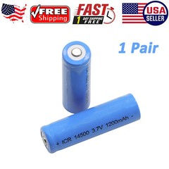 3.7V Rechargeable Battery Button Top 1200mAh Capacity Lithium Cell Battery – AA