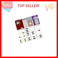 JOREST 300Pcs Car Fuse Assortment Kit, 160 Mini Blade Fuses Automotive + 90 Stan