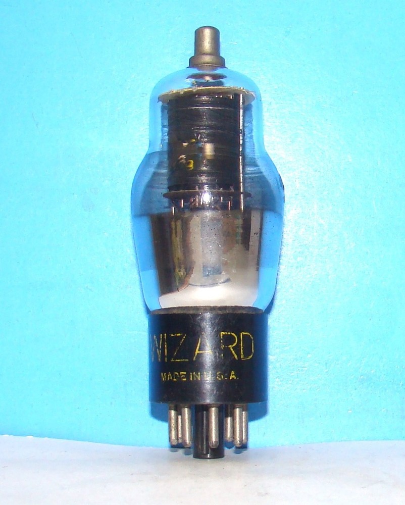 Type No 6A8G Wizard radio audio amplifier vacuum tube valve tested ST 6A8GT 6A8