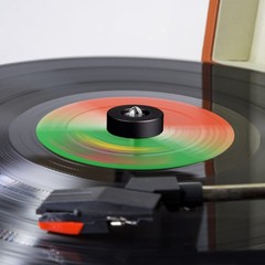 45 Record Adapter for Turntable 7 Inch Vinyl Record Solid Aluminum Adapter