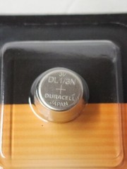 2 pcs. Genuine Duracell 3v lithium battery 1/3N DL1/3N CR1/3N 2L76 EXP: 03/2032