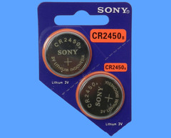 SONY CR2450 LITHIUM 3V BATTERY 2Pcs EXP. 2033
