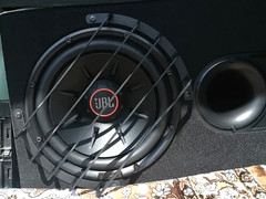 12” Custom High Excursion SubWoofer Grill Metal Raised Cover BARs 1pc Handmade