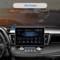 10.1” Single 1 Din Touch Rotatable Scree Car Stereo Radio Apple/Android Carplay