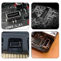 50cm USB 3.1 Front Panel Header to USB 3.0 Type-A Male Extension Data Cable