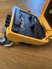 🔥 Sony Walkman WM-FS111 Sports Yellow Cassette Player -New Belt- Reconditioned