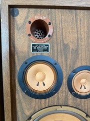 VINTAGE Pioneer Sonic Bass Reflector Speaker. 23x13x10 Read Description