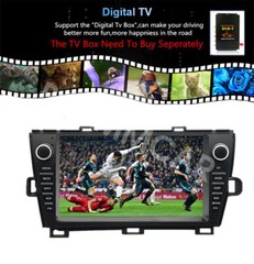 Car Multimedia Player 9in USB FM Head Unit 2+32G Fit For Toyota Prius 2010-2015