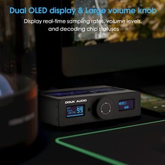 HiFi USB DAC with ESS9038Q2M AK4493 Digital to Analog Audio Converter DSD256