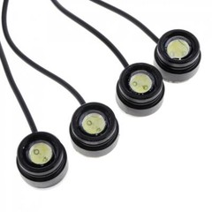 4 in 1 Car Motorcycle LED Eagle Eye strobe Warning Lights Wireless Remote Flash