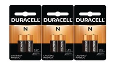 6 x Duracell N E90 LR1 MN9100 910A Alkaline 1.5 Volt Batteries