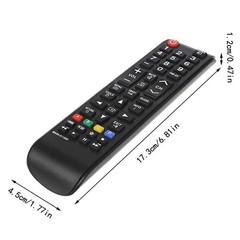 New Replacement Remote Samsung BN59-01199F for Smart LCD/LED TV Black