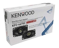 Kenwood KFC-4675C 120 Watts 4″ x 6″ Coaxial 2-Way Car Audio Speakers 4″x6″ New